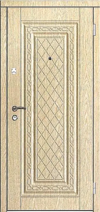 Двери с терморазрывом Дверь с терморазрывом с зеркалом для улицы DL-4