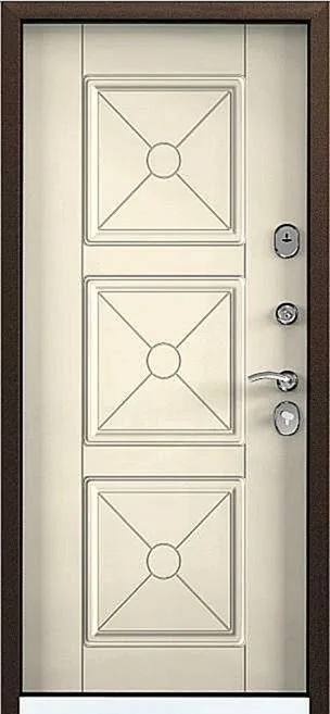 Входная дверь Mercury-12 (Порошковое напыление / МДФ Филенчатый)